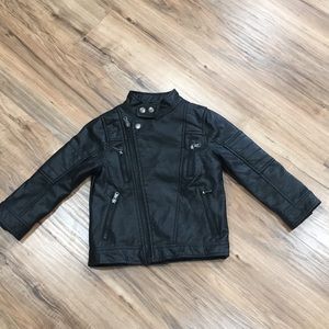 Boys Faux leather Jacket